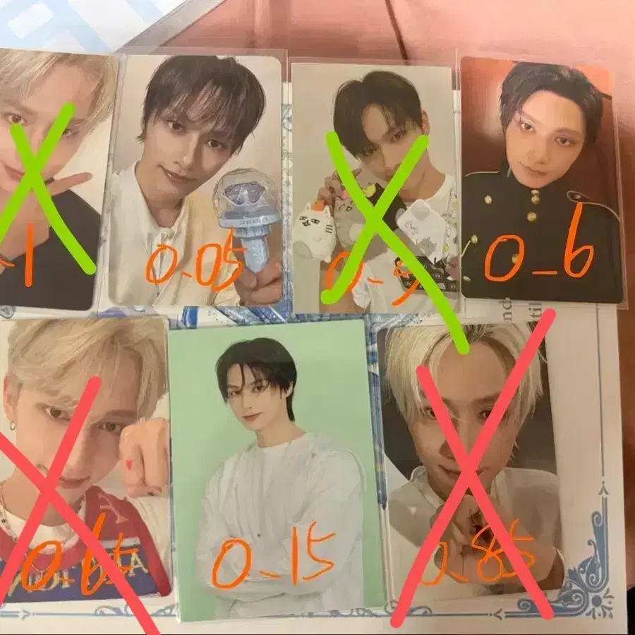 세븐틴 준 문준휘 포카 판매