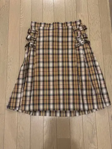 HYSTERIC GLAMOUR 플리츠 스커트