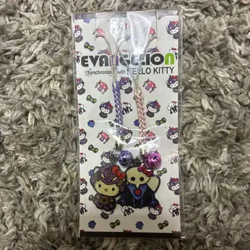 에반게리온 헬로키티 스트랩