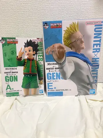 HUNTER x HUNTER 제일복권 피규어 A상 E상 세트