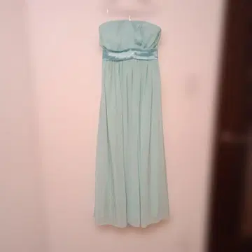 HOLIDAY LADY 롱 드레스 민트 그린 파티 결혼식 등에
