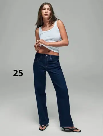 Hailey GAP '90s LOOSE 데님 25인치