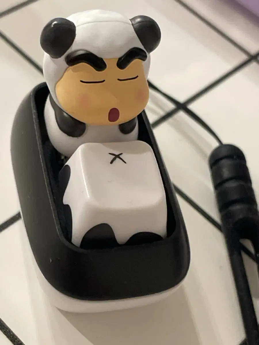 짱구 키캡 짱구 애니멀 키캡 짱구 동물 키캡 팬더 판다