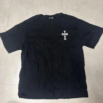 DOGTOWN T셔츠 크로스 로고 블랙