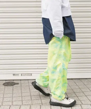 EKAL 프리 사이즈 URBAN RESEARCH 이지 팬츠 나일론