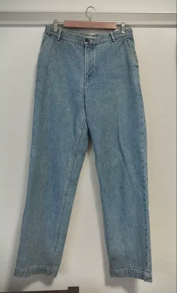 FUJI 데님 팬츠 라이트 블루 WASH DENIM SLACKS