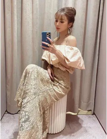 eimy istoire Erin 레이스 머메이드 스커트