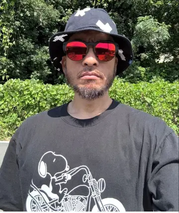 CHALLENGER SNOOPY TEE BLACK 나가세 토모야 M