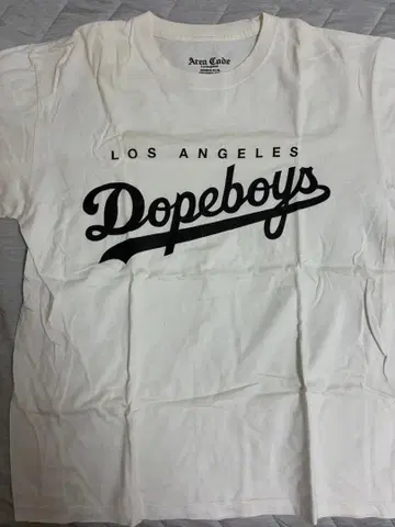 Area Code Dopeboys 티셔츠 화이트