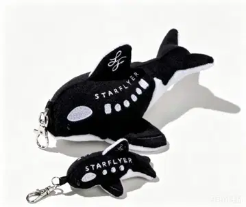STARFLYER 스타플라이어 부자 범고래 봉제 인형