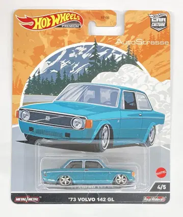 MATTEL HOTWHEELS AutoStrasse HCJ87 '72 VOLVO 142 GL 4/5