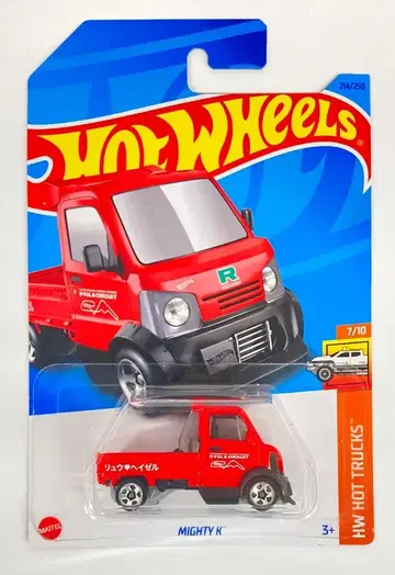 MATTEL HOTWHEELS HW HOT TRUCKS 7/10 HNK49 MIGHTY K/레드 214/250