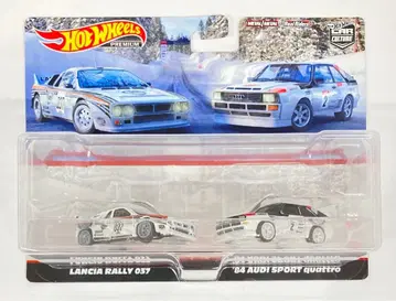 MATTEL HOTWHEELS PREMIUM HCY73 란치아 랠리 037 & '84 아우디 스포츠 콰트로