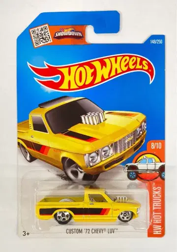 MATTEL HOTWHEELS HW HOT TRUCKS 8/10 DHP17 CUSTOM '72 CHEVY LUV/옐로우 148/250