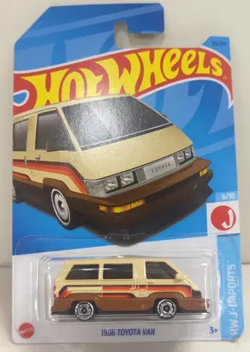 MATTEL HOTWHEELS HW J-IMPORTS 6/10 HNJ90 1986 TOYOTA VAN/베이지 95/250