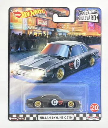 MATTEL BOULEVARD HOTWHEELS NISSAN SKYLINE C210 20