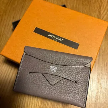 MOYNAT 명함지갑 카드 케이스 차콜 그레이