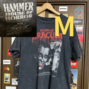 Hammer House of Horror 드라큘라 T셔츠 M