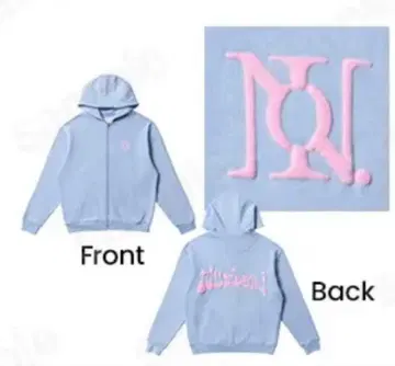 Number_i 집업 후드티 블루