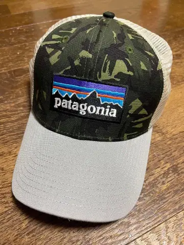 Patagonia 메쉬 캡 카모플라주 패턴