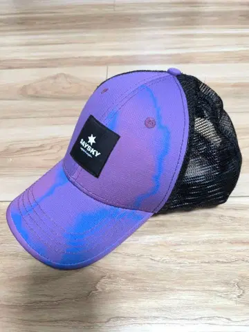 SAYSKY 캡 퍼플 블랙