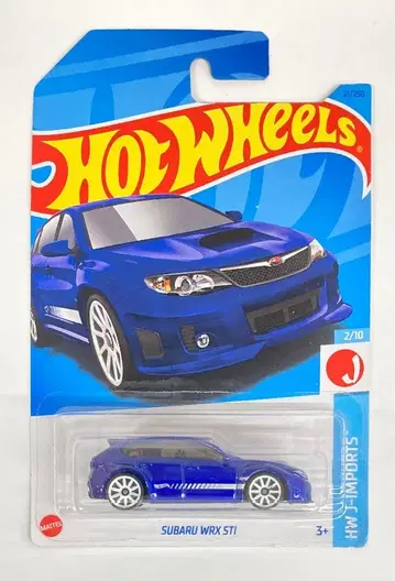 MATTEL HOTWHEELS HW J-IMPORTS 2/10 HKJ10 SUBARU WRX STI/블루 21/250