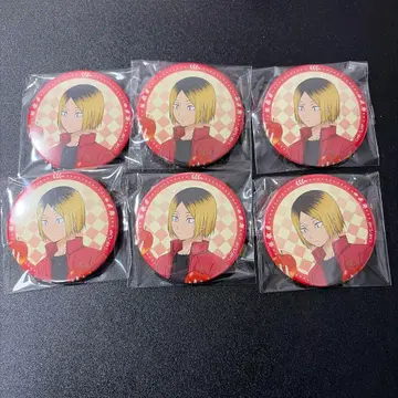하이큐 코즈메 켄마 캔뱃지 6개 스이파라 스위트 파라다이스