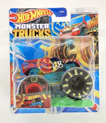 MATTEL MONSTER TRUCKS LIVE 6/8 HOTWHEELS HW DEMO DERBY 6/8