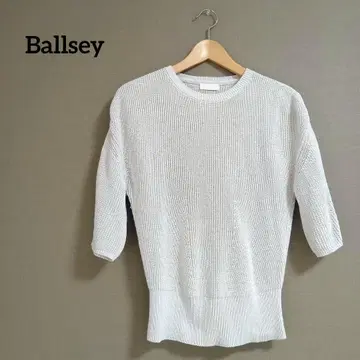 Ballsey 보르지 투모로우랜드 7부 소매 썸머 니트 S 니트