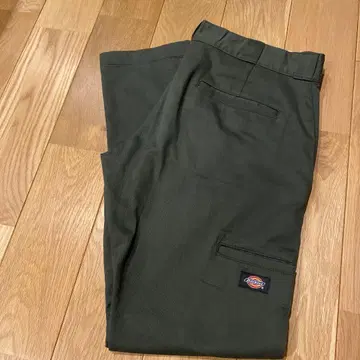 새상품급 [ Dickies ] 디키즈 스키니 스트레이트 카키 33 x 32