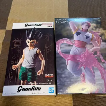 HUNTER x HUNTER 피규어 2종 세트 곤 히소카