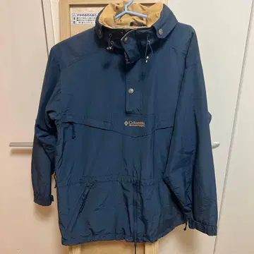 컬럼비아 90s 아노락 후드티 후드 부착