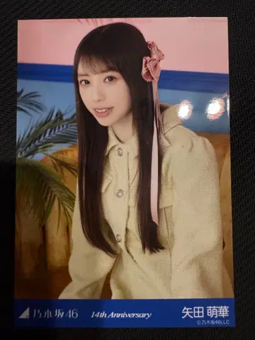 노기자카46 야타 모에카 14th Anniversary 생사진 앉은 요리 레어 포즈
