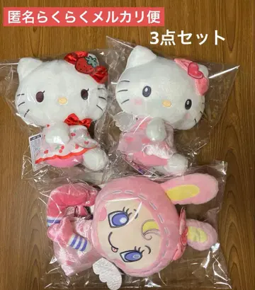 Mezzo Piano x Hello Kitty 엔젤 BIG 봉제 인형 3개