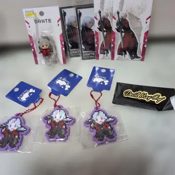 대 캡콤전 데빌 메이 크라이 단테 굿즈 세트 큐피