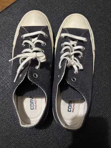 CONVERSE 코듀로이 스니커즈 차콜 1sc363