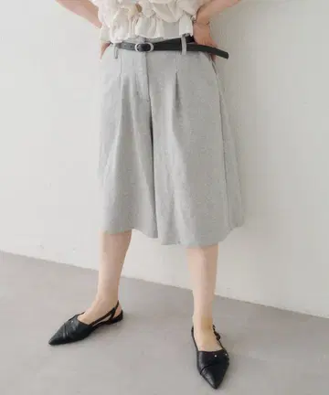 Kastane 벨트SET 버뮤다 팬츠 그레이