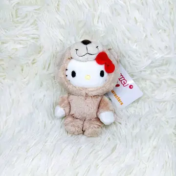 택 있음 NICI 키티 러브베어 마스코트 키링 봉제 인형