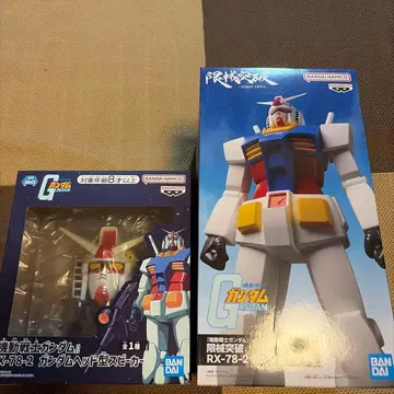 기동전사 건담 RX-78-2 피규어 스피커 2종 세트