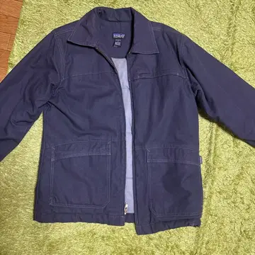Patagonia 오가닉 코튼 자켓 네이비