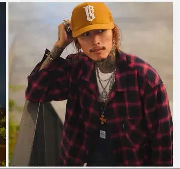 Goose buzzy OMBRE CHECK SHIRTS