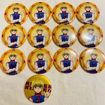 HUNTER x HUNTER 점프 페스타 크라피카 캔뱃지 13개 묶음 판매