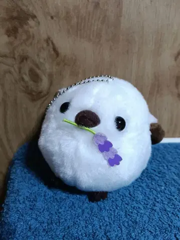 복복 시마연가 컬러풀 플라워 마스코트 볼체인
