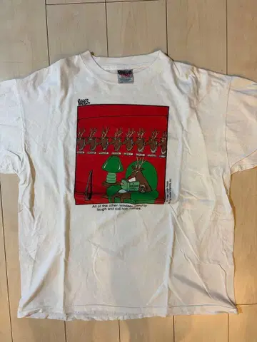 빈티지 T셔츠 Rubes 90s ONEITA 아트 TEE USA제