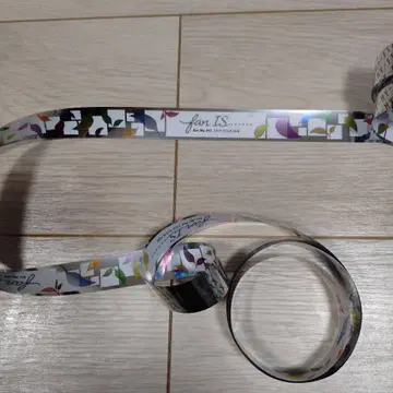 Kis-My-Ft2 라이브 fan IS - 레어 은색 테이프 1개 풀