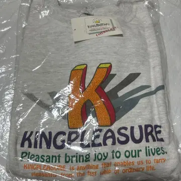 KINGPLEASURE 맨투맨 그레이