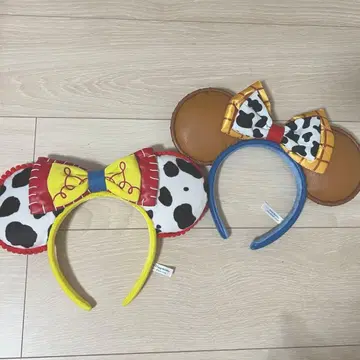 디즈니 머리띠 우디 제시 토이스토리 페어