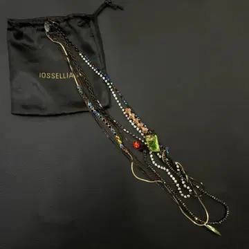 IOSSELLIANI 목걸이 멀티 스톤