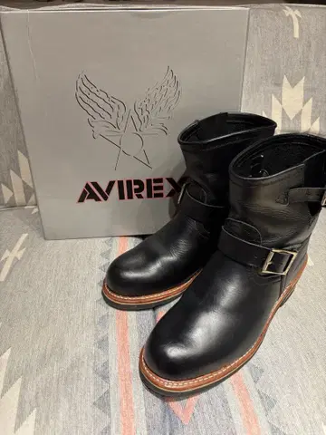AVIREX 엔지니어 부츠 26cm (박스 포함)