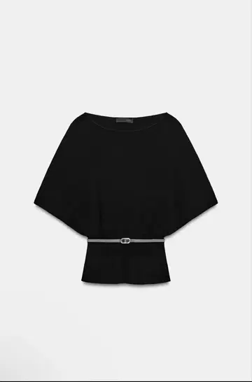 ZARA 벨트 니트탑